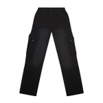 Oversized Cargo Sweatpant Faded Black - Image 2