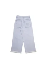 Ultra Wide Leg Jean Distressed Vintage Indigo - Image 2