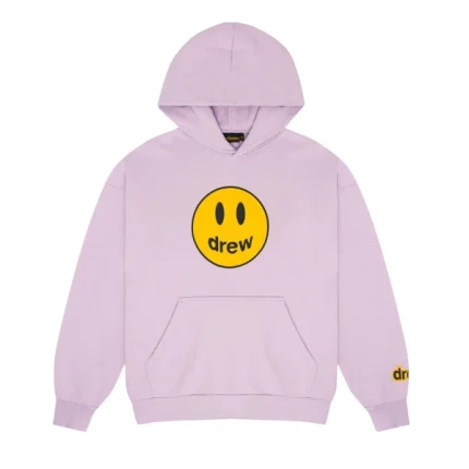 mascot oversized hoodie lilac